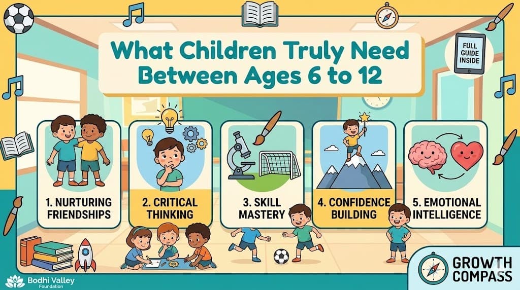 What Children Truly Need Between Ages 6 to 12